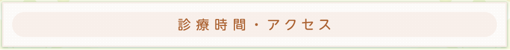 診療時間・アクセス